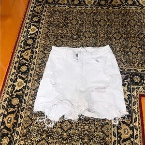 M white ripped jeans